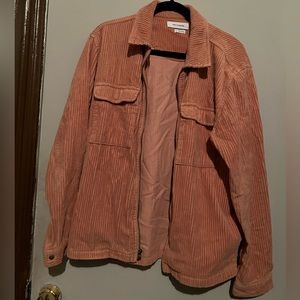 Urban Outfitters Pink Corduroy Jacket